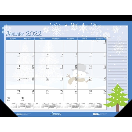 House Of Doolittle Deskpad, Clndr, Season, Ry HOD1396